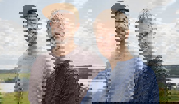 Erika Ranbrandt med maken Johan Ranbrandt